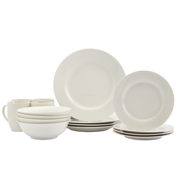 Tabletops Gallery 16 piece Dinnerware Set White Wayfair
